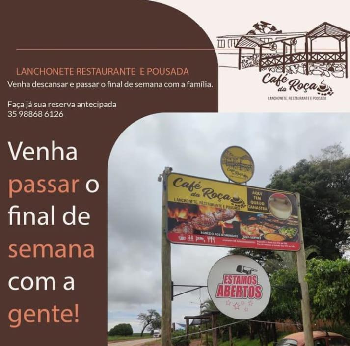 Pousada Cafe Da Roca Campos Gerais Eksteriør bilde